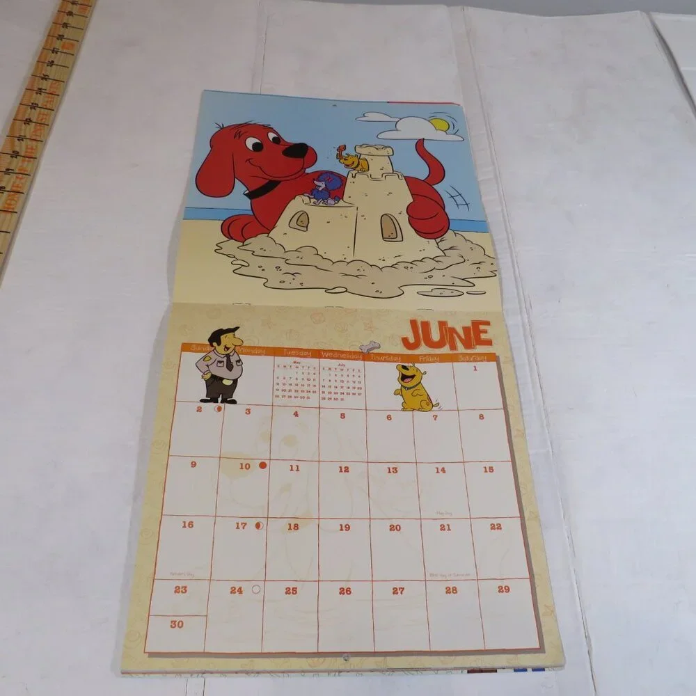 Clifford Calendar 2002 Scholastic (Complete Calendar) Big Red Dog